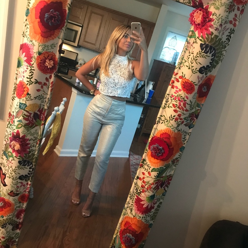 Zara lace top